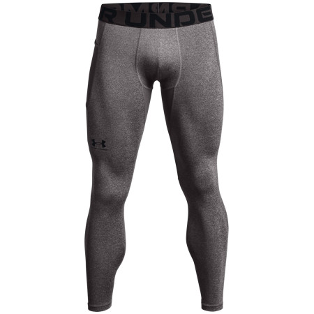 Męskie legginsy Under Armour CG Armour Leggings szary CharcoalLightHeather//Black