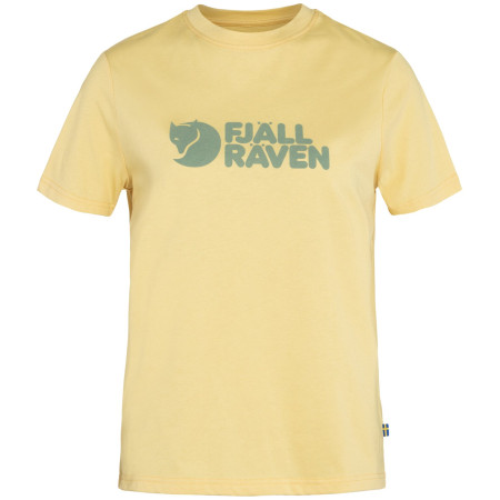 Koszulka damska Fjällräven Logo Tee W żółty Mais Yellow