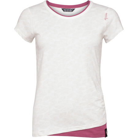 Koszulka damska Chillaz Fancy Feathers Ornament beżowy Creme/Violet