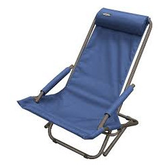 Leżak z możliwością regulacji Ferrino Relax niebieski