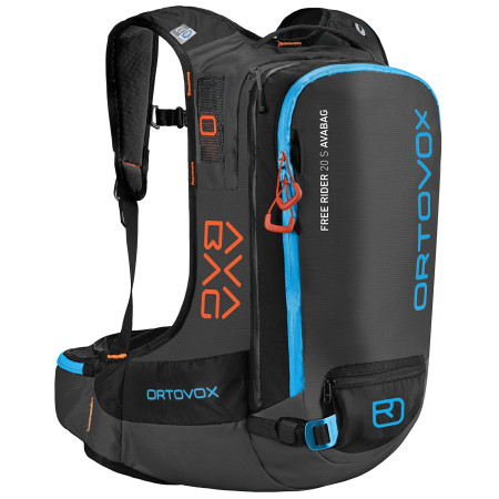 Plecak przeciwlawinowy Ortovox Free Rider 20 S Avabag Kit czarny BlackAnthracite