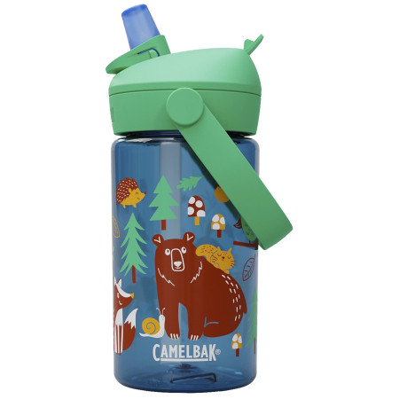 Butelka Camelbak Thrive Flip Straw Kids 0,4l niebieski/zielony Friendly Forest