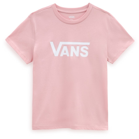Koszulka damska Vans Wm Drop V Ss Crew-B jasnoróżowy SILVER PINK
