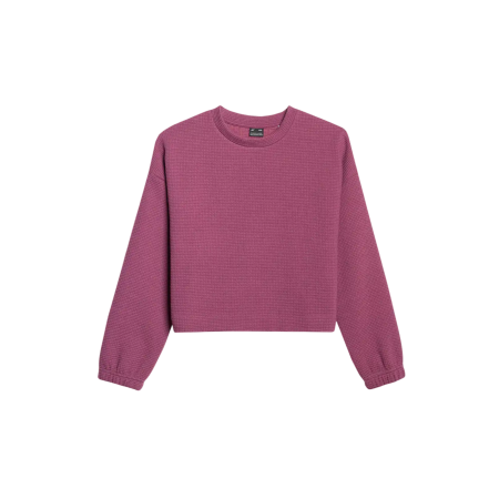 Bluza dziecięca 4F Sweatshirt F1936 Dark Pink różowy DARK PINK