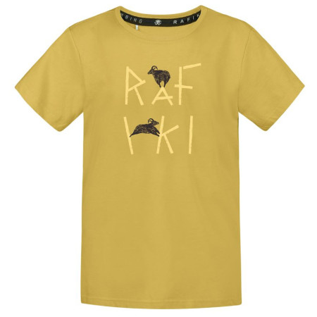T-shirt dziecięcy Rafiki Kailas Jr Khaki II żółty khaki II