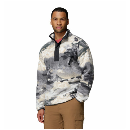Męska bluza Columbia Helvetia™ II Printed Half Snap Fleece
