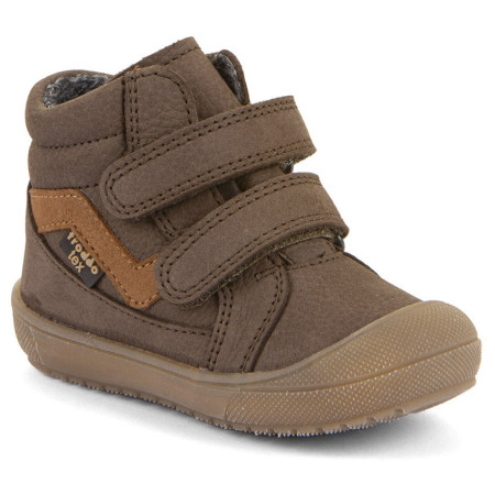 Dziecięce całoroczne buty barefoot Frodo Ollie Tex Brown brązowy brown
