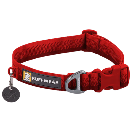 Obroża dla psa Ruffwear Front Range™ Collar czerwony Red Canyon