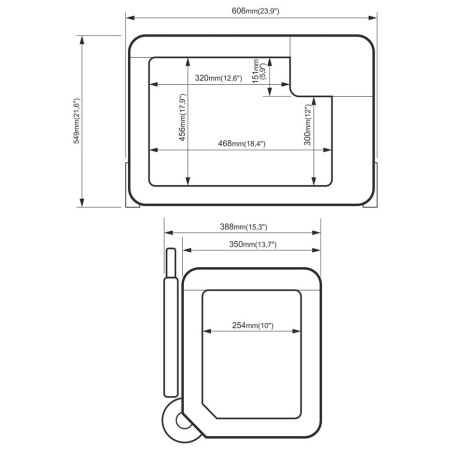 Lodówka turystyczna Yolco BCX50