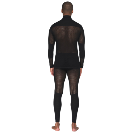 Męska koszulka Devold Wool Mesh Pro Zip Neck Man