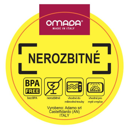 Pudełko na jedzenie Omada Sanaliving Box Set 3x 19x14x13,5cm/2,1L