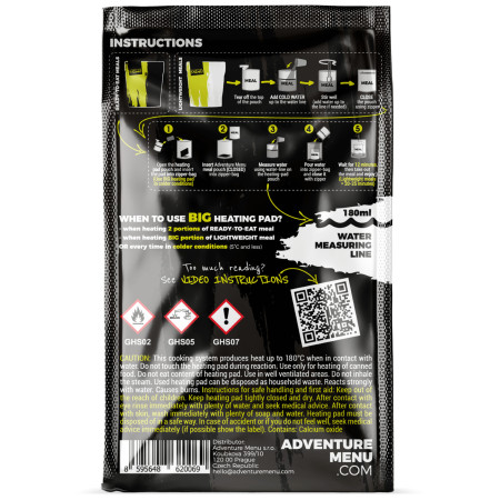 Samonagrzewająca się kapsułka Adventure Menu Big 60 g