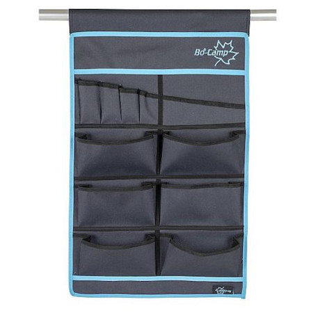 Organizer Bo-Camp Tent organizer 11 Compartments szary/niebieski Anthracite