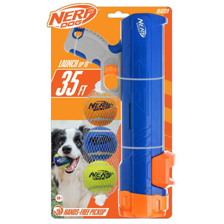 Zabawka dla psa Nerf Dog Blaster + Tennis Balls 3 pcs