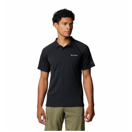 Koszulka męska Columbia Alpine Chill™ Pro Polo czarny Black
