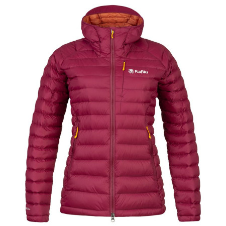 Damska kurtka puchowa Rafiki Project W czerwony red plum