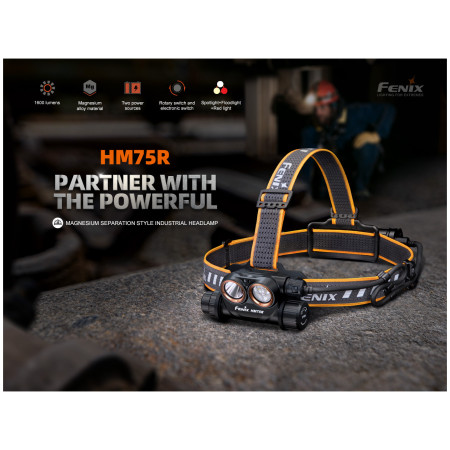Czołówka Fenix HM75R