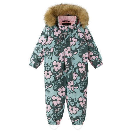 Kombinezon dziecięcy Reima Lappi różowy/zielony Cool green