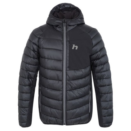 Kurtka zimowa męska Hannah Revel Hoody czarny Anthracite