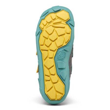 Buty barefoot dziecięce Affenzahn Low Boot Knit Happy Rhino