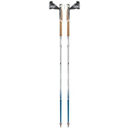 Kijek trekkingowy TSL Trail Alu 4 Cork Cross niebieski/szary BLUE/GREY