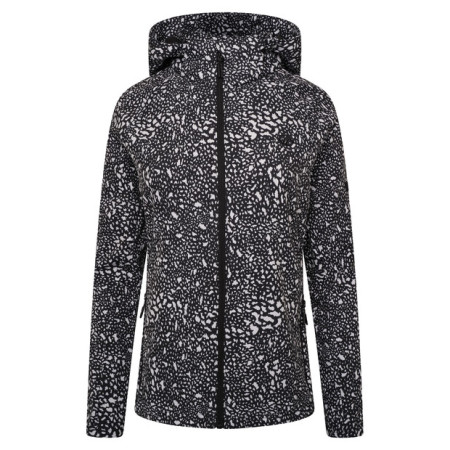 Kurtka damska Dare 2b Far Out SoftShell czarny/biały Blk&WhiteDot