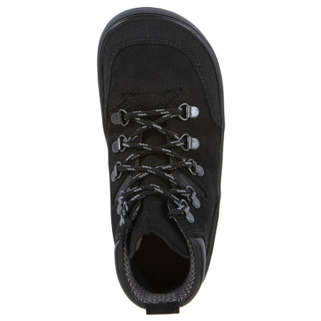 Dziecięce całoroczne buty barefoot Frodo Barefoot Up Trail Tex Black