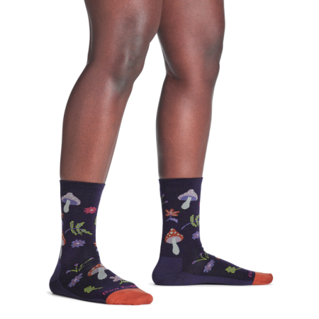 Skarpety damskie Darn Tough Shroom Bloom Crew Lightweight