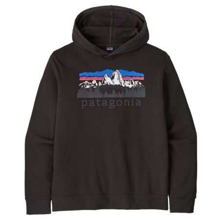 Bluza męska Patagonia M's Fitz Roy Foothills Daily Hoody czarny Black