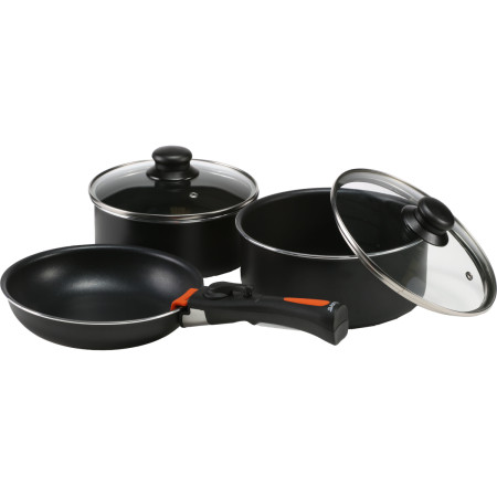 Zestaw naczyń Vango Gourmet Cook Set czarny