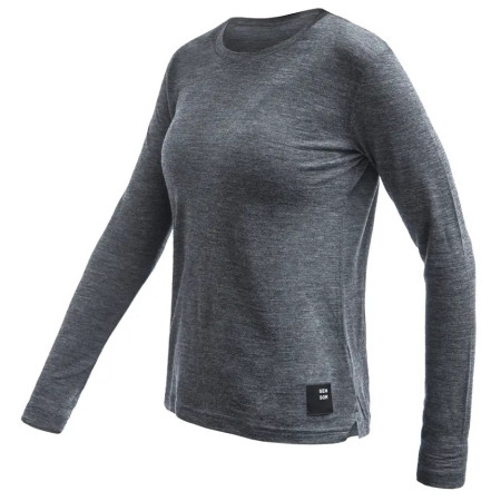 Koszulka damska Sensor Merino Lite szary anthracite gray