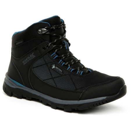 Buty damskie Regatta Lady Highton STR Mid czarny Black/Seablu
