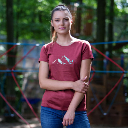 Koszulka damska Progress VINKA "MOUNTAINS"