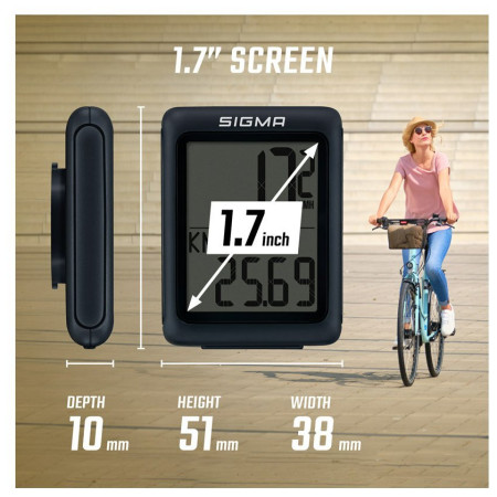 Licznik rowerowy Sigma BC 5.0 WL ATS