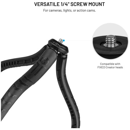 Statyw FIXED Creator Flexible Tripod with 1/4" phone holder (works with MagSafe)