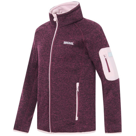 Bluza dziecięca Regatta Junior Newhill Fig Powder Lilac