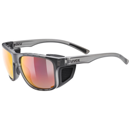 Okulary przeciwsłoneczne Uvex Sportstyle 312 czarny/czerwony Smoke Matt/Mir.Red