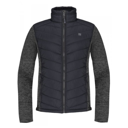 Męski sweter Loap Gabe czarny/szary Black