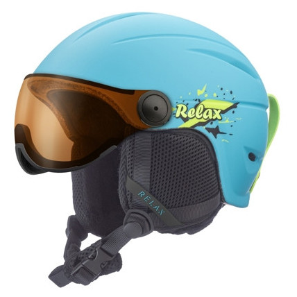 Kask narciarski dla dzieci Relax Twister Visor