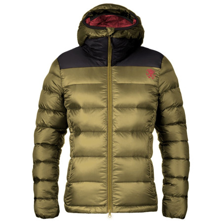 Kurtka zimowa damska Rafiki Morena zielony/czarny lizard/raven