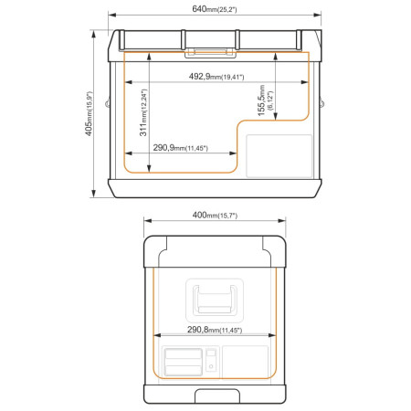 Lodówka turystyczna Yolco GCX37