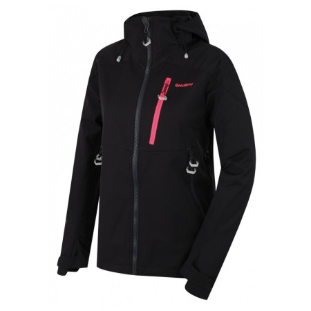 Damska kurtka softshellowa Husky Sauri L czarny Black