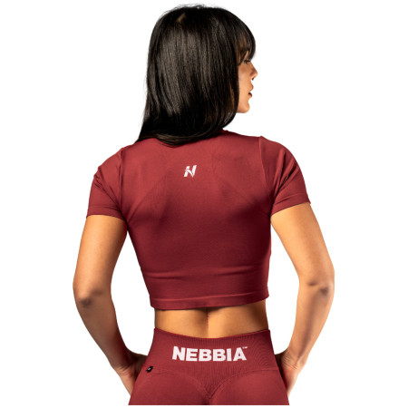 Damski top Nebbia Seamless crop top with SS Power