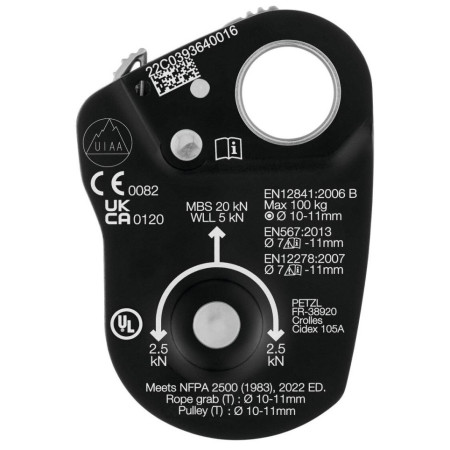 Bloczek z blokadą Petzl Mini Traxion