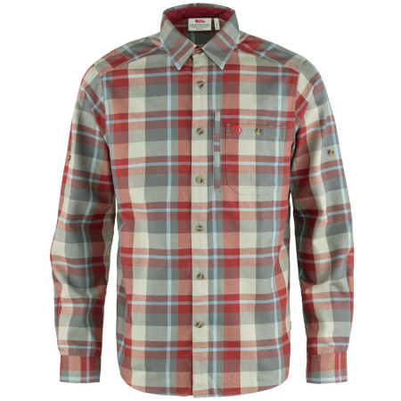 Koszula męska Fjällräven Fjällglim Shirt M czerwony Red Oak-Basalt