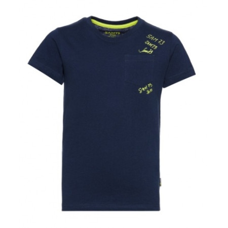 T-shirt dziecięcy Sam73 Honoko ciemnoniebieski