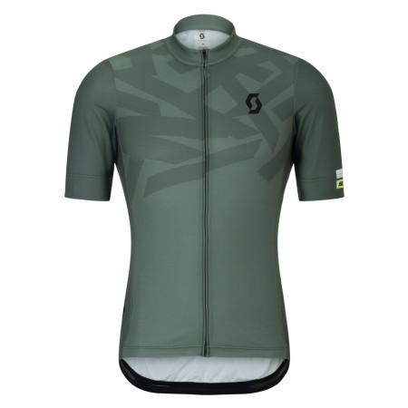 Męska koszulka kolarska Scott Jersey M's RC Endurance SS zielony/szary tranquil green