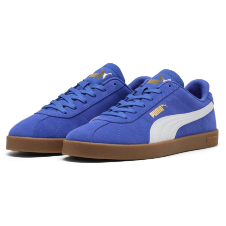 Buty wyjściowe męskie Puma Club II niebieski/biały Royal Sapphire-PUMA White