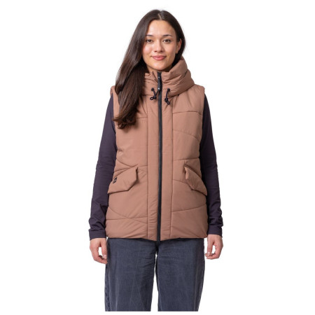 Kamizelka damska Hannah Dot Vest jasnobrązowy beaver fur