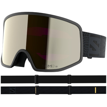Gogle narciarskie Salomon Sentry Pro Otg Sigma czarny Black